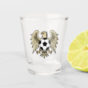 German Heritage Eagle Coat of Arms Shot Glass