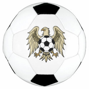 German Heritage Eagle Coat of Arms Soccer Ball