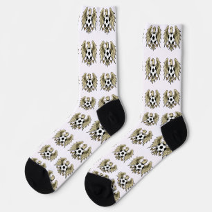 German Heritage Eagle Coat of Arms Socks