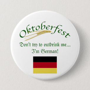German Humour-Oktoberfest 7.5 Cm Round Badge