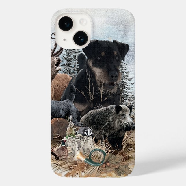 German Hunting Terrier, Jagdterrier Case-Mate iPhone Case (Back)