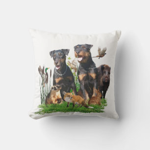 German Hunting Terrier (Jagdterrier) Cushion