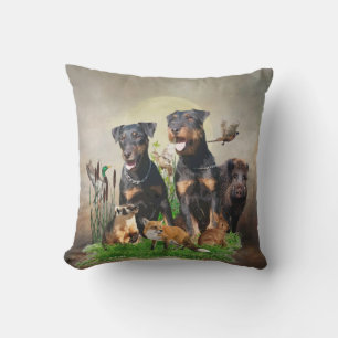 German Hunting Terrier (Jagdterrier)  Cushion