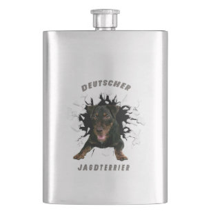 German Hunting Terrier (Jagdterrier) Flask