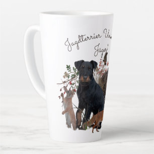 German Hunting Terrier (Jagdterrier)  Latte Mug