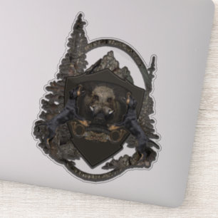 German Hunting Terrier (Jagdterrier)   Sticker