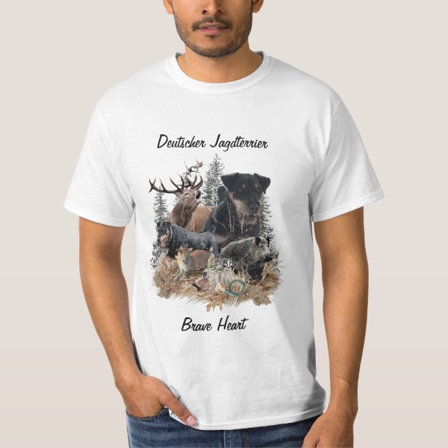German Hunting Terrier (Jagdterrier)  T-Shirt (Front)