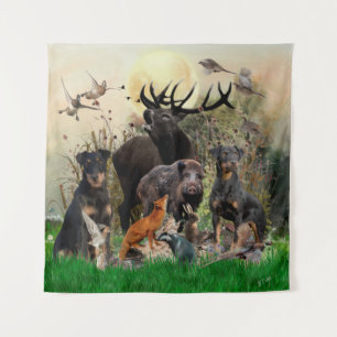 German Hunting Terrier (Jagdterrier)   Tapestry