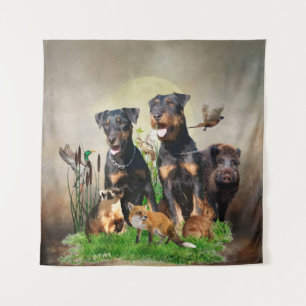 German Hunting Terrier (Jagdterrier)   Tapestry
