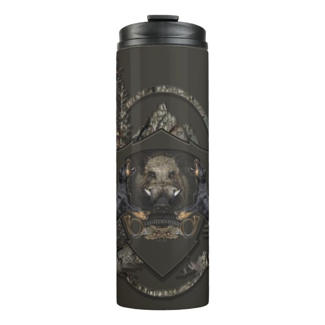 German Hunting Terrier (Jagdterrier)   Thermal Tumbler (Front)