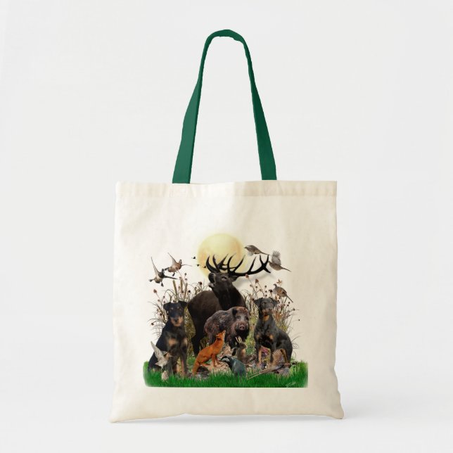 German Hunting Terrier (Jagdterrier)   Tote Bag (Front)