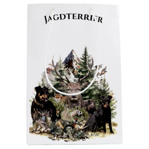 German Hunting Terriers Medium Gift Bag