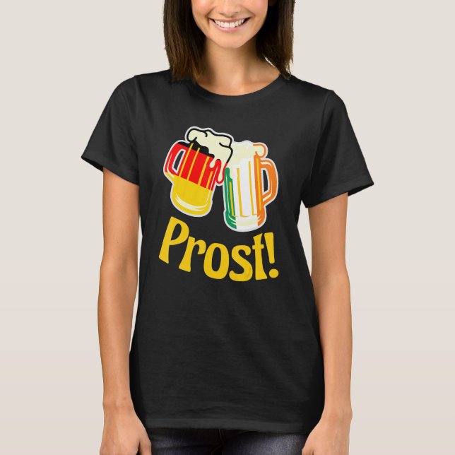 German - Ireland Cheer Prost T-Shirt (Front)
