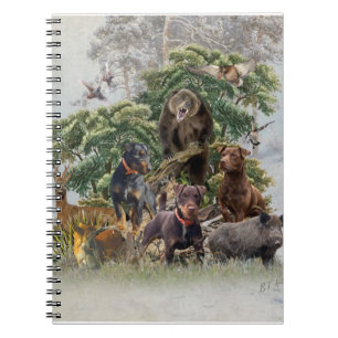 German Jagdterrier , Always ready to hunt Notebook