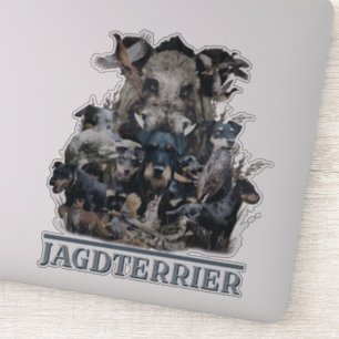 German Jagdterrier Sticker