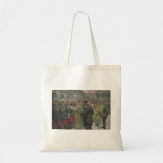 German Kaiser Wilhelm II awarding medals WWI Tote Bag