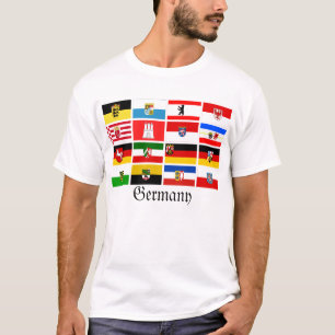 German Laender State Flags T-Shirt