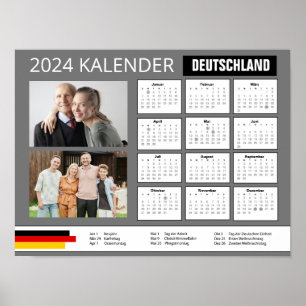 German Language Add Your Photo 2024 Germany Poster