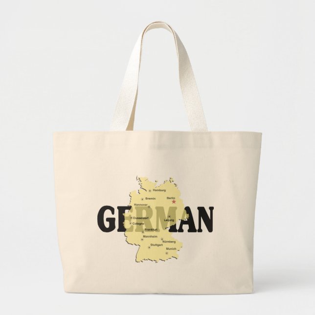 German Large Tote Bag (Front)