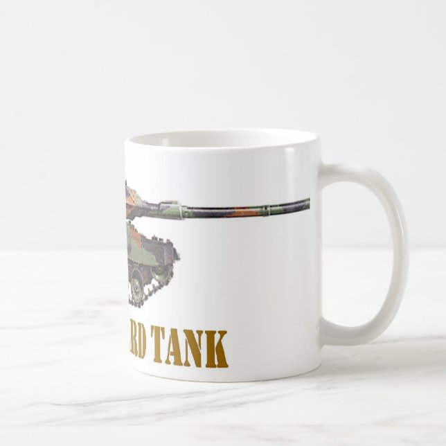 GERMAN LEOPARD TANK. COFFEE MUG (Right)