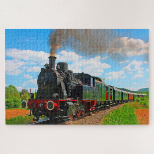 German Locomotive Trains. Jigsaw Puzzle