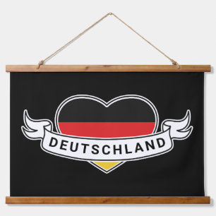 German Love Hanging Tapestry