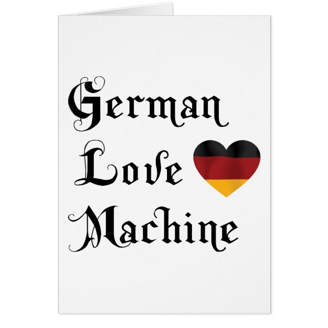 German Love Machine (Front)
