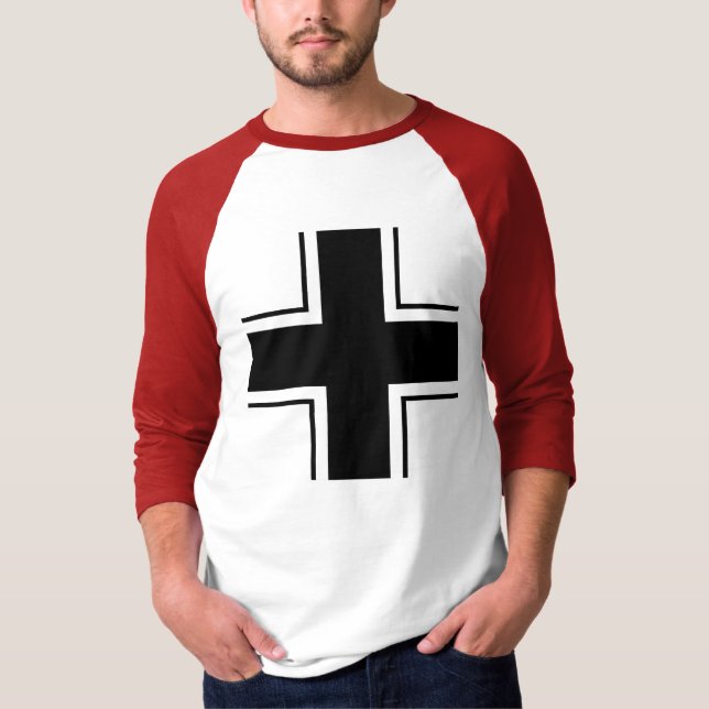 German Luftwaffe balkan cross insignia T-Shirt (Front)