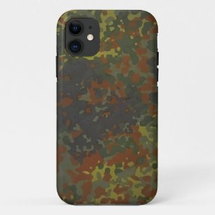 German military Fleck camouflage iPhone 11 Case