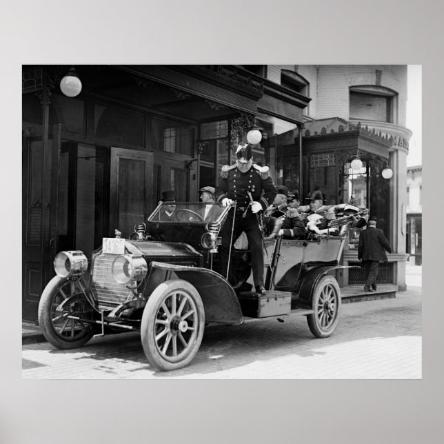 German Military in D.C., 1910s Poster (Front)