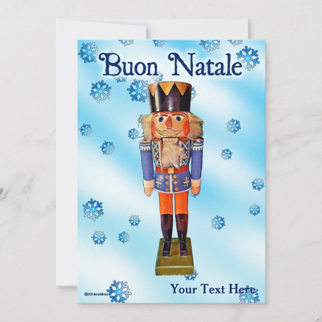 German Nutcracker - Buon Natale (Front)