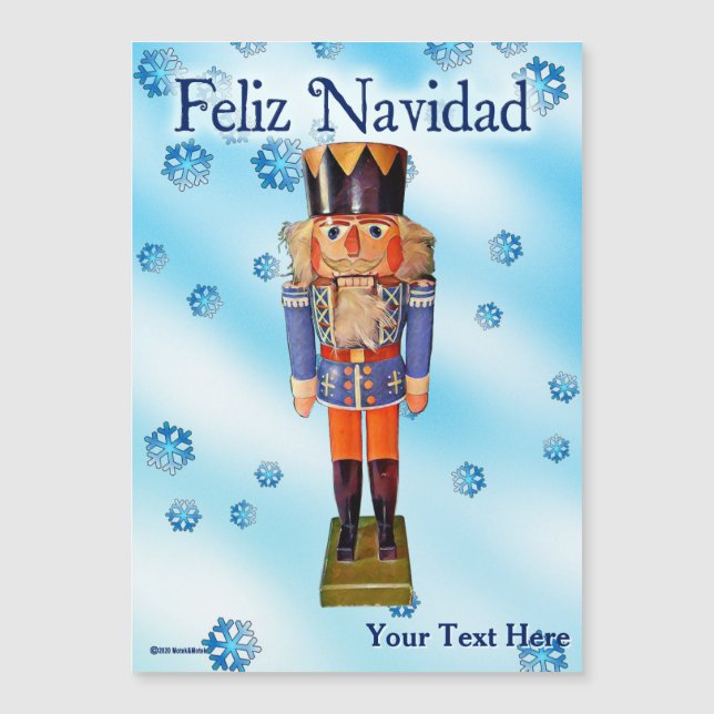 German Nutcracker - Feliz Navidad (Front)