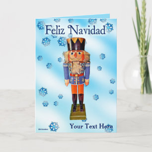 German Nutcracker - Feliz Navidad Card