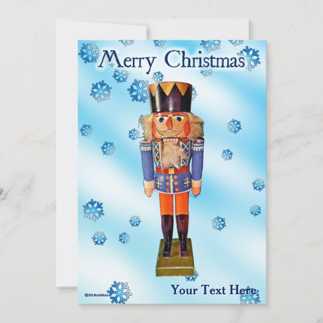 German Nutcracker - Merry Christmas (Front)