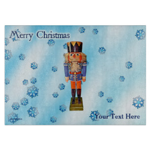 German Nutcracker - Merry Christmas Cutting Board