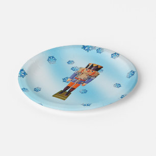 German Nutcracker Paper Plate