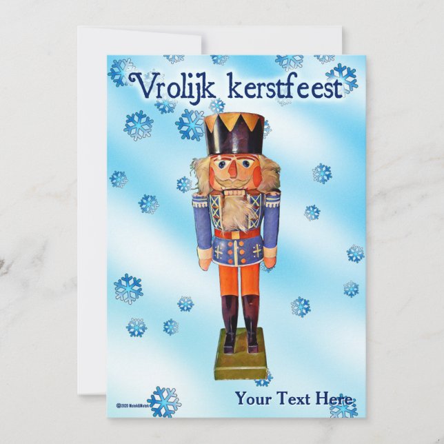 German Nutcracker - Vrolijk kerstfeest (Front)