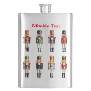 German Nutcrackers Hip Flask