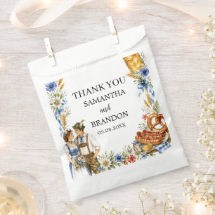 German Oktoberfest Bavarian Beer Vintage Favour Bag