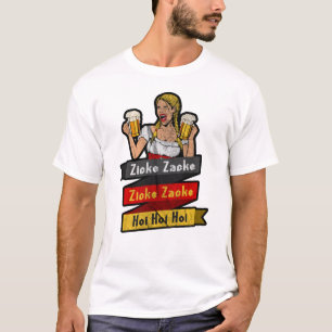 German Oktoberfest Zicke Zacke Zicke Zacke Hoi Hoi T-Shirt