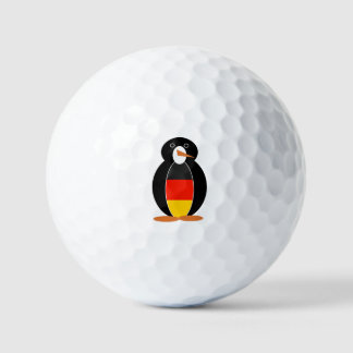 German Penguin -- Deutsch Pinguin Golf Balls