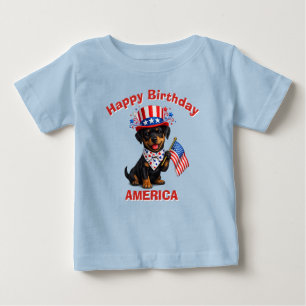 German Pinscher (2z) Patriotic Kid T-Shirt