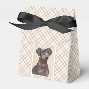 German Pinscher Painting Original Animal Art Favour Box