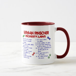 GERMAN PINSCHER Property Laws 2 Mug