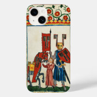 GERMAN POET AS TEUTONIC KNIGHT MEDIEVAL MINIATURE