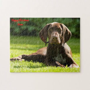 German Pointer Dog. Jigsaw Puzzle