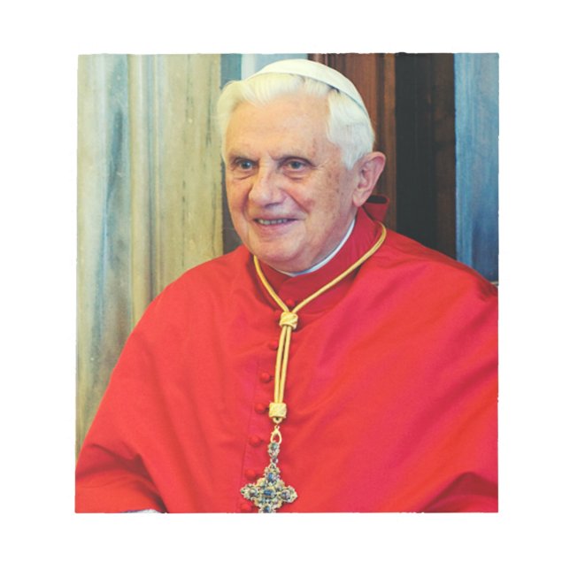 German Pope Benedict Notepad (Front)