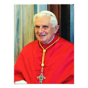 German Pope Benedict Photo Print