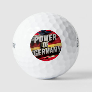 "German Precision: Power of Germany" Golf Ball