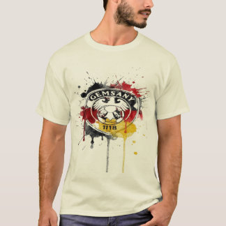 German Pride Watercolor Splash T-Shirt